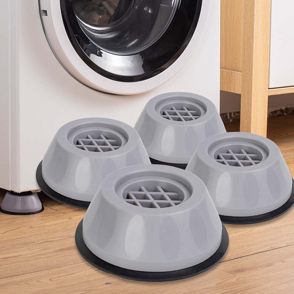 Rubber Anti-Vibration Feet for Washing Machines with Universal Appliance Fit