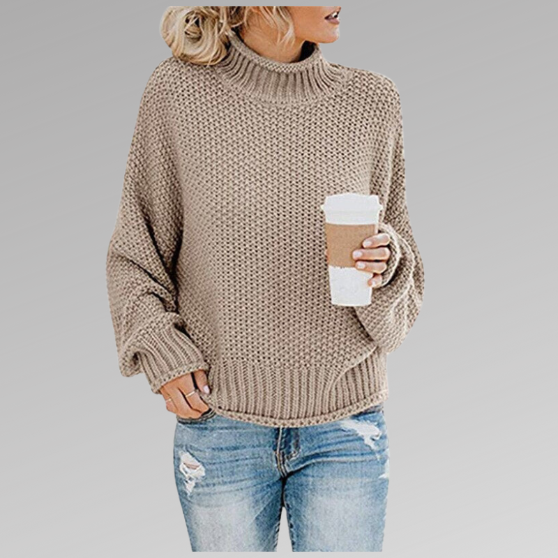 Siena High-Collar Premium Pullover