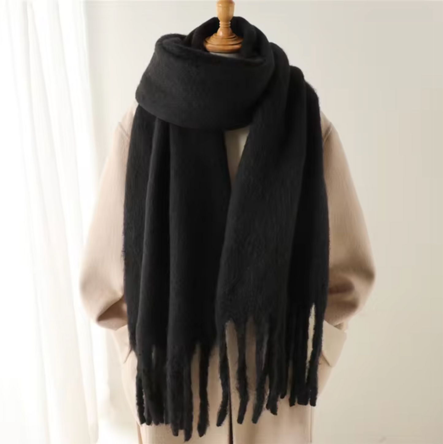 Elyra Cashmere Pashmina Tørklæde