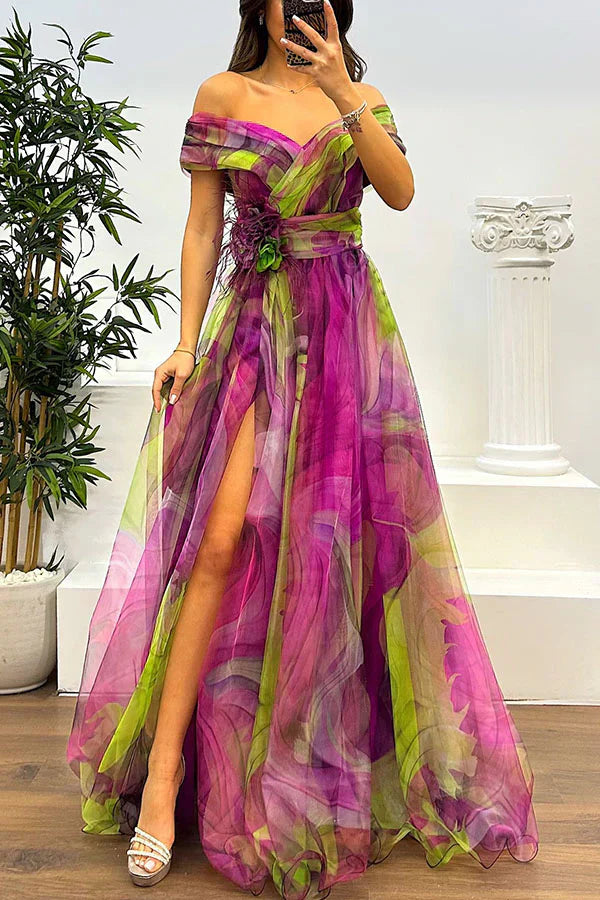Willow Boat Neck Maxi