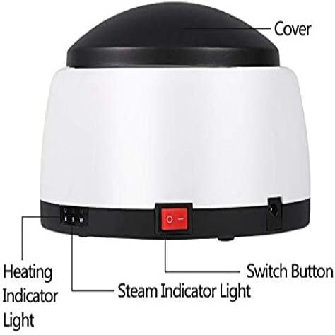 Electric Gel Polish Steam Remover, 36W Nail Steamer with 5 Finger Chamber