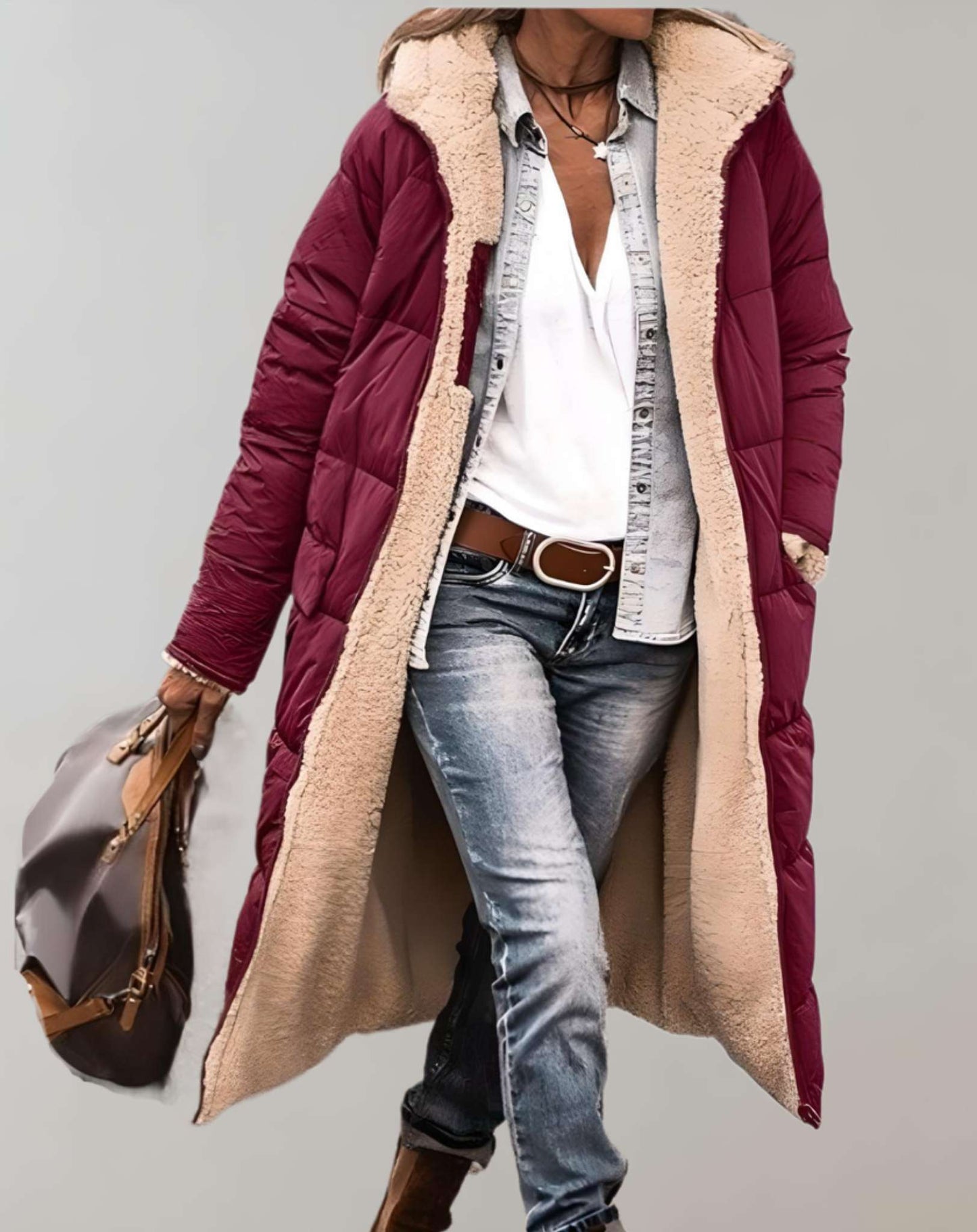 Luna Quilted Full-Length Puffer