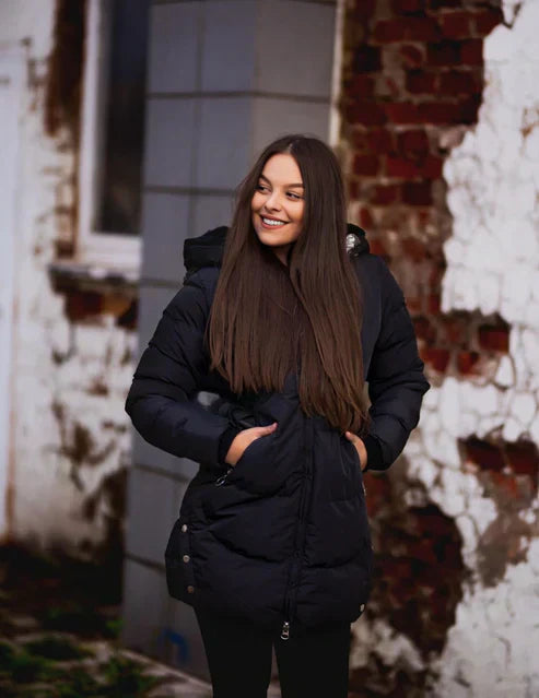 Amara Eco-Fleece Wrap Coat