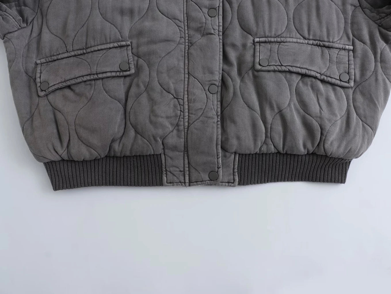 Luna Quilted Bomber Jacket