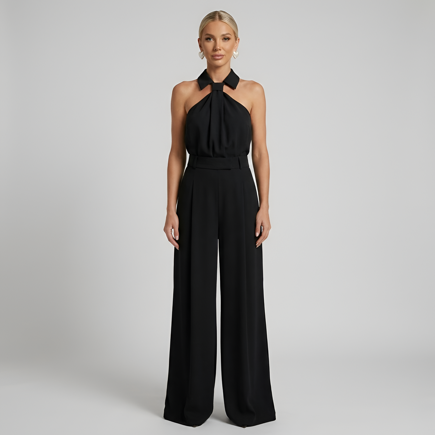 Elegant Wide Leg Jumpsuit
