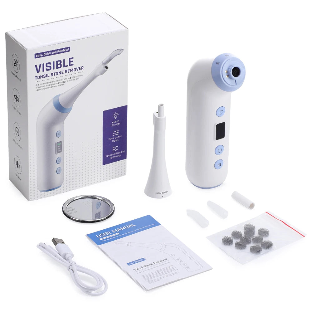 ClearView Pro Electric Visual Tonsil Stone Remover