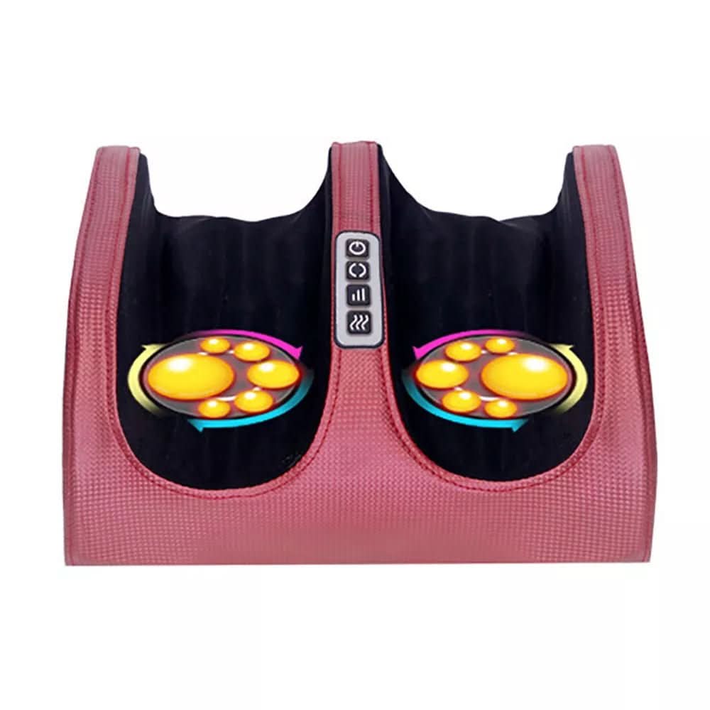 Shiatsu Foot Massager with Heat and Rotating Nodes, 3-Speed Settings