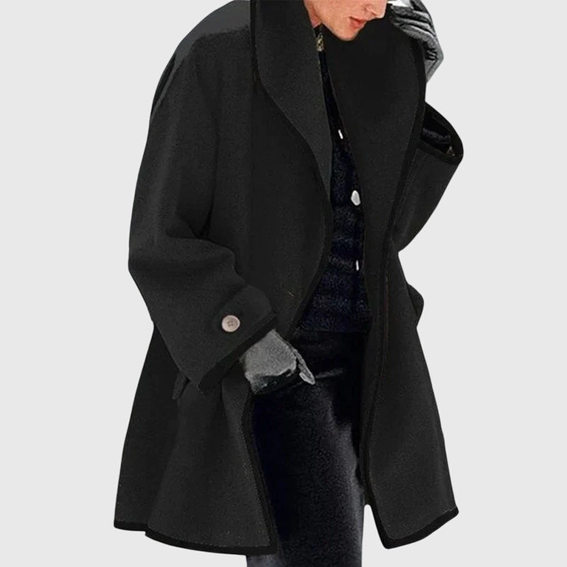 Siena Double-Breasted Fleece Jacket