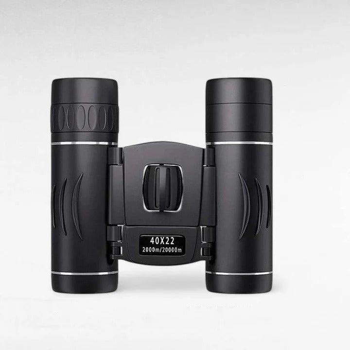40x Magnification Compact Binoculars with Multi-Coated HD Glass and Prism Optics