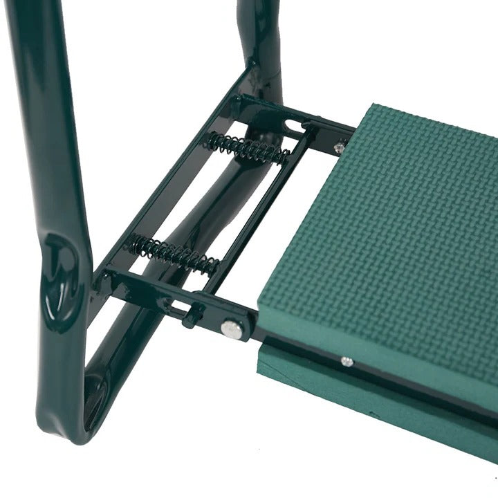 Convertible Garden Kneeler Stool with Side Handles and Tool Pouches