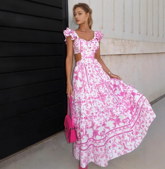 Amara Floral Maxi Dress