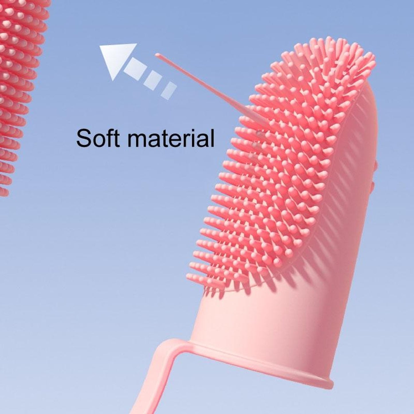 Silicone Finger Toothbrush Kit for Dog and Cat Dental Cleaning