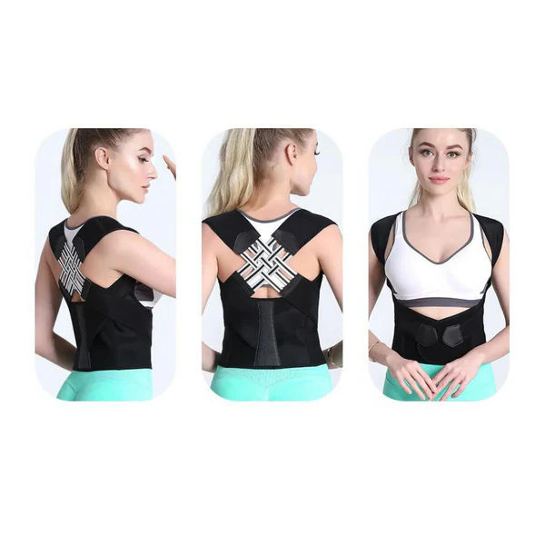 Adjustable Posture Brace with Upper Back Support for Daily Wear