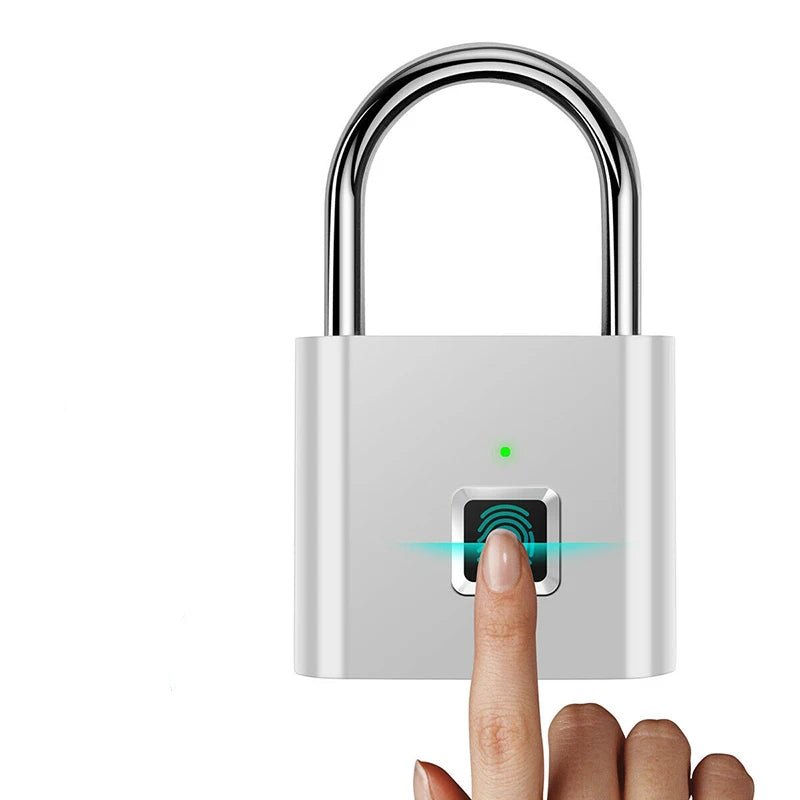 Fingerprint Padlock with Wireless App Control and 10 Fingerprint Storage