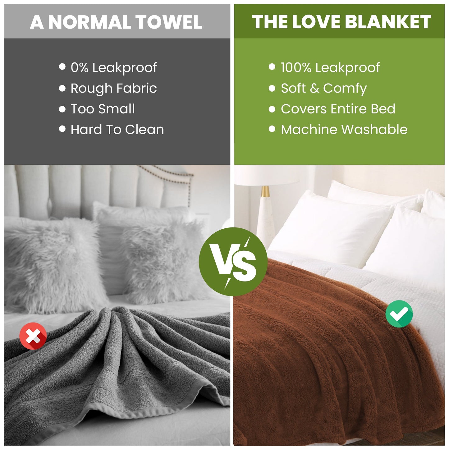 Waterproof Intimacy Blanket | Adult Blanket