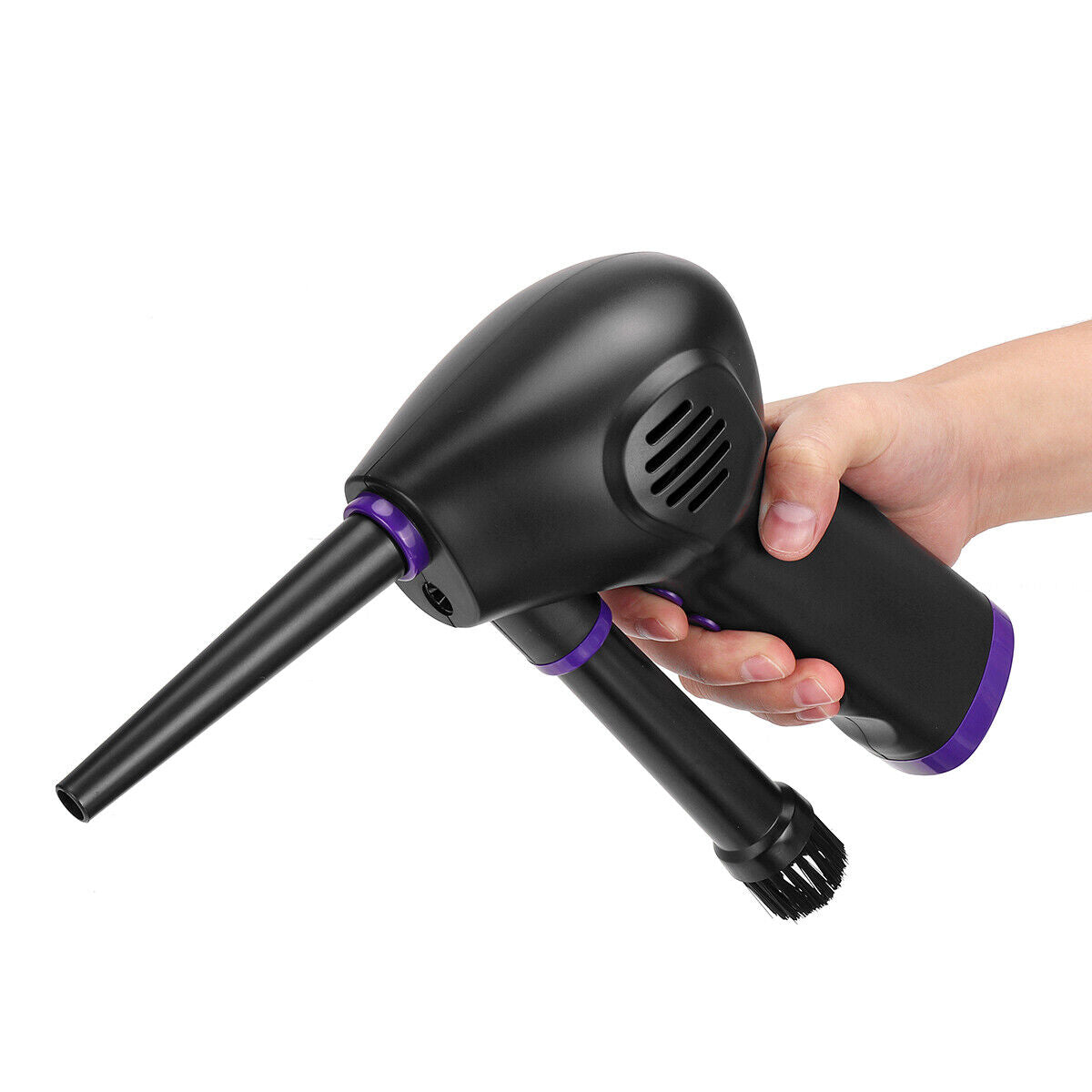 Rechargeable Air Duster with Precision Nozzles Attachments and 15000mAh Battery
