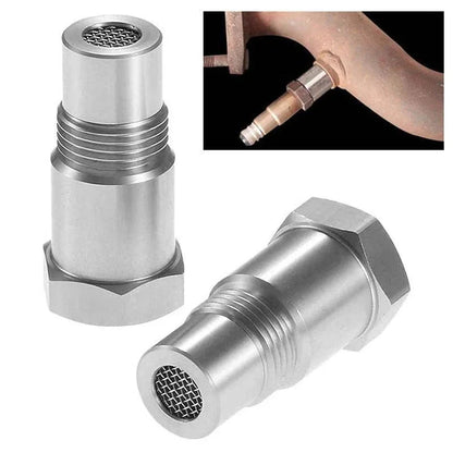 Oxygen Sensor Adapter with M18x1.5 Threading and Internal Catalytic Converter