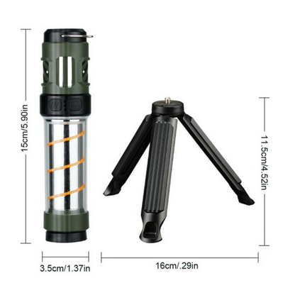Heated Mosquito Repellent Lamp with Dual Lighting and 30-Hour Battery