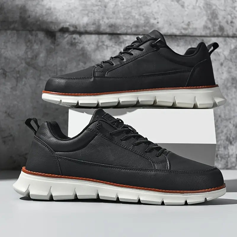 Oslo Orthopedic Leather Sneakers