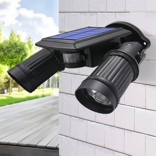 Motion Sensor Solar LED Light with 600 Lumen Output and 360 Degree Rotation