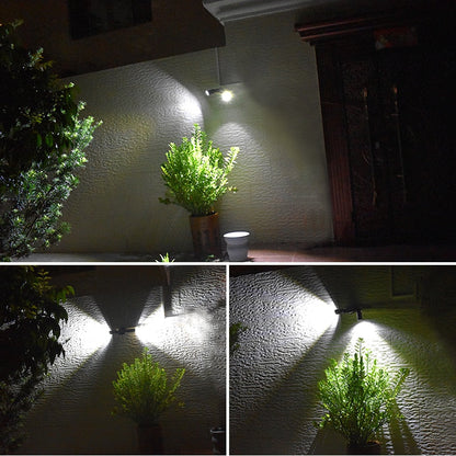 Motion Sensor Solar LED Light with 600 Lumen Output and 360 Degree Rotation