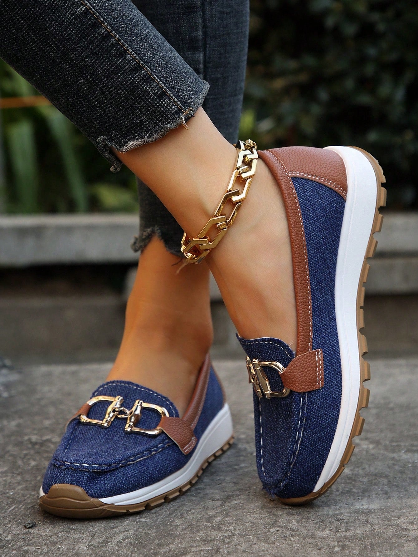 Willow Buckle Vegan Loafers