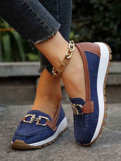 Willow Buckle Vegan Loafers