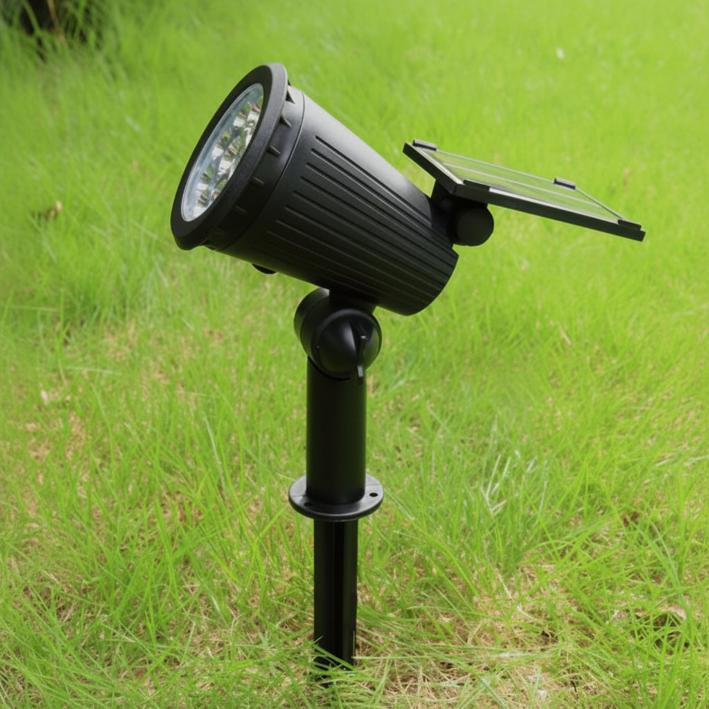 Solar Garden Spotlight  9-Color LED Adjustable Landscape Light - Product detail 5