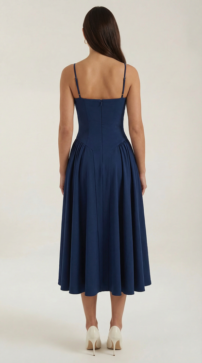 Odette Korset Midi Kjole