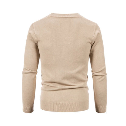 Carrington V-Neck Knit Sweater