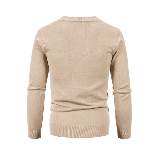 Carrington V-Neck Knit Sweater