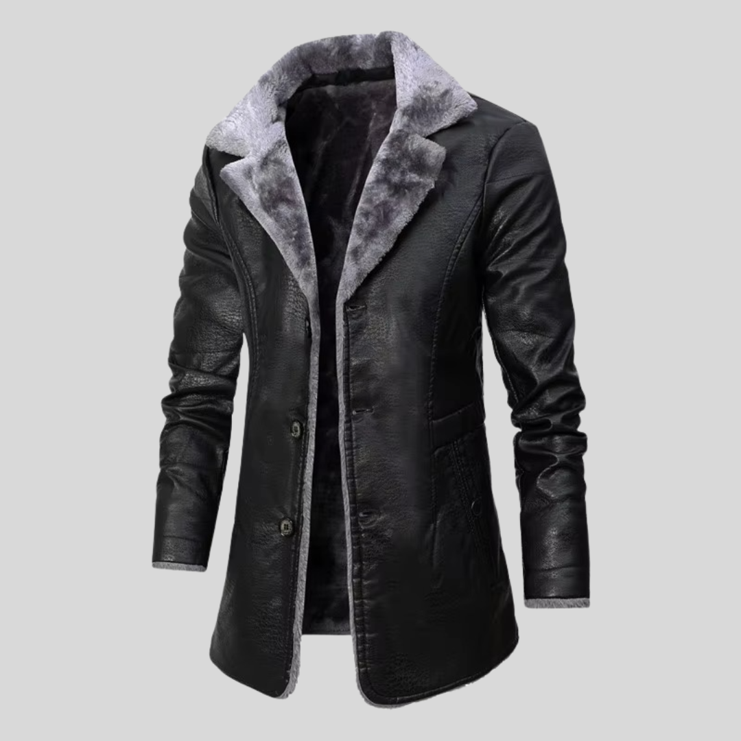 The Winston Leather Coat