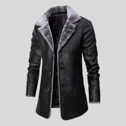 The Winston Leather Coat