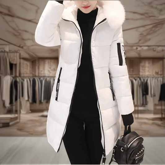 Women’s Long Puffer Jacket Insulated Winter Coat | Cierra
