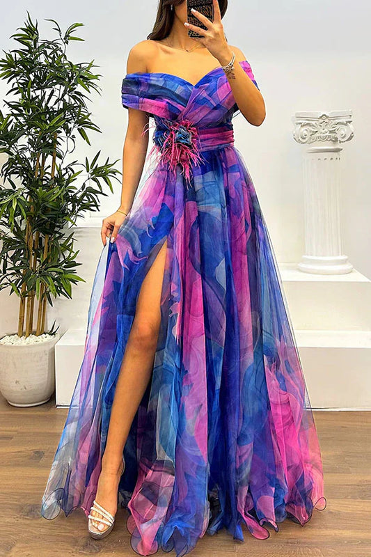 Willow Boat Neck Maxi