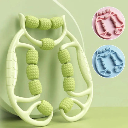 Leg Compression Massager with Twelve Massage Points and Sequential Wave Motion