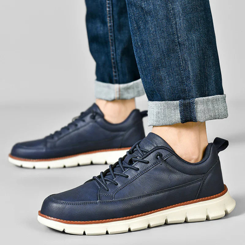 Oslo Orthopedic Leather Sneakers