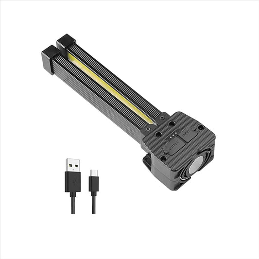 Foldable Work Light with 180-Degree Tilt Head and Seven Brightness Settings