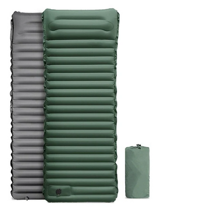 Inflatable Camping Mattress with Built In Foot Pump and Waterproof Fabric