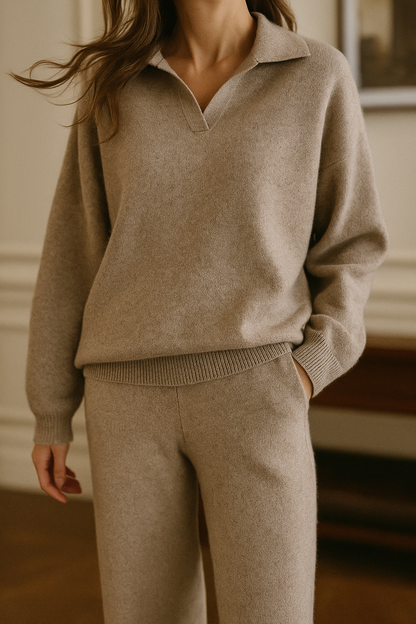 Savona Polo Knit Set