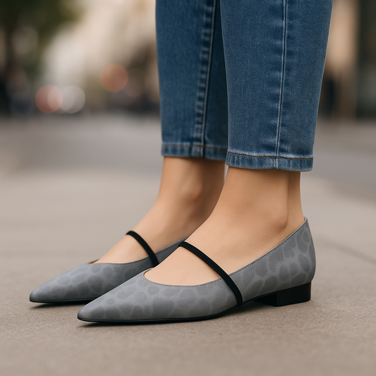 Sahara Leather Flats