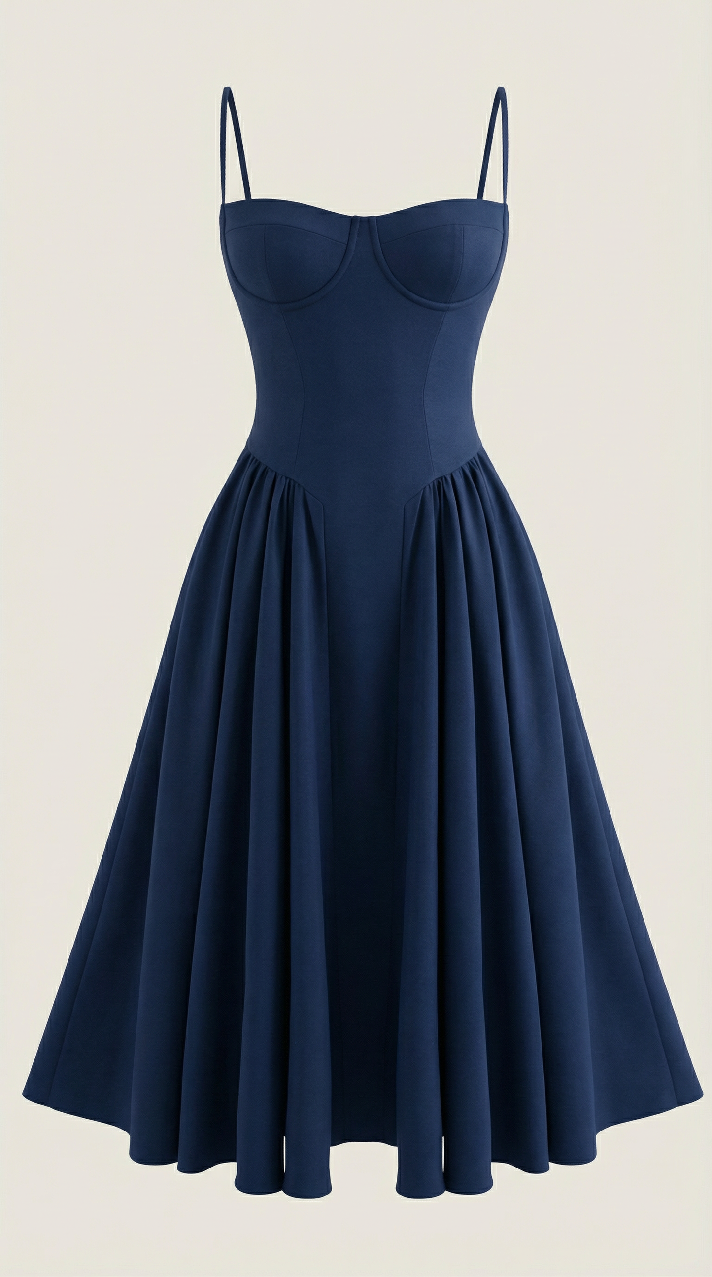 Odette Korset Midi Kjole