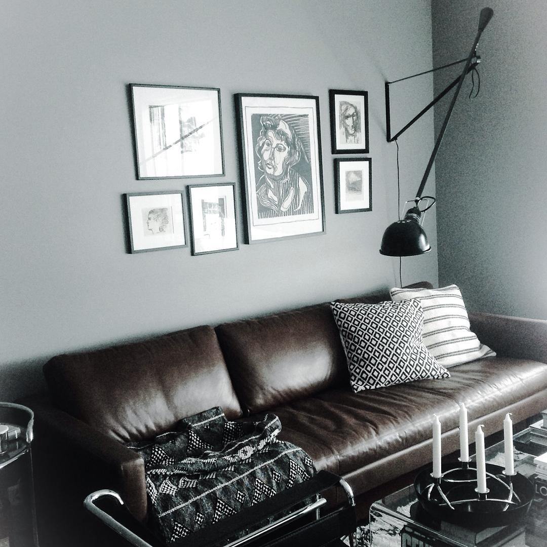 Adjustable Wall Lamp with Extended Arm and Cast Iron Counterweight, Hardwired