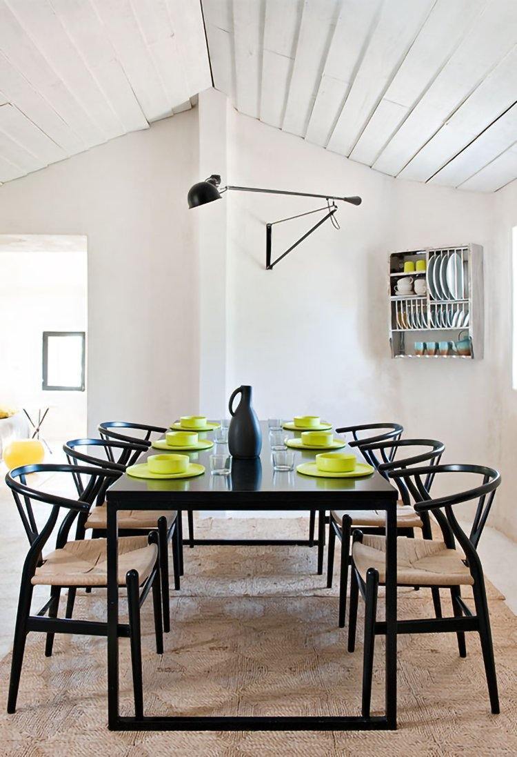 Adjustable Wall Lamp with Extended Arm and Cast Iron Counterweight, Hardwired
