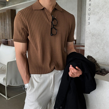 Gimcheon Knitted Polo Shirt