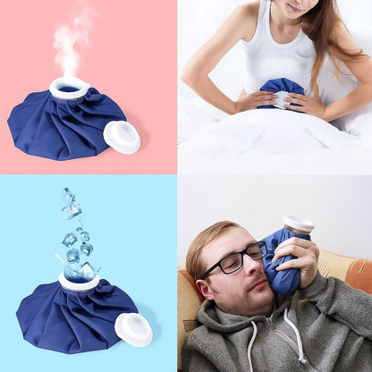Reusable Hot and Cold Therapy Pack with Flexible Gel and Insulated Design