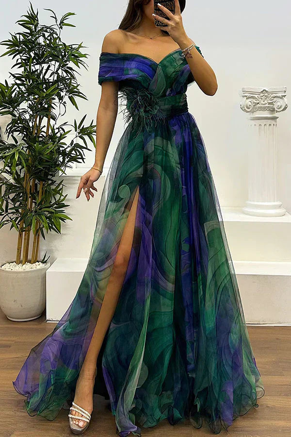 Willow Boat Neck Maxi