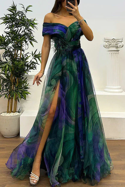 Willow Boat Neck Maxi