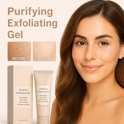 Exfoliating Gel with Sodium Hyaluronate and Vitamin C, Cherry Blossom Extract