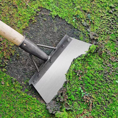 Adjustable Cleaning Shovel with Three-Mode Head and Saw Blade Steel
